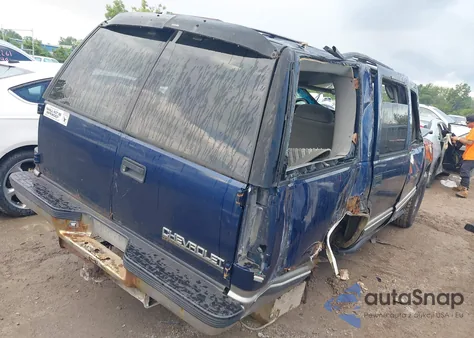 1999 Chevrolet Tahoe Ls z USA, uszkodzony, nr VIN 1GNEK13R7XJ518845